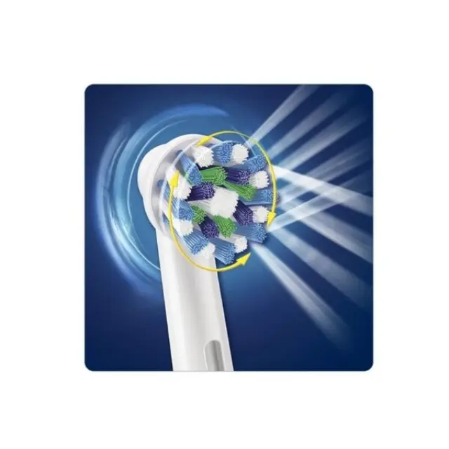 Oral-B Cross Action Ανταλλακτικές Κεφαλές για Ηλεκτρική Οδοντόβουρτσα, 2τμχ 2