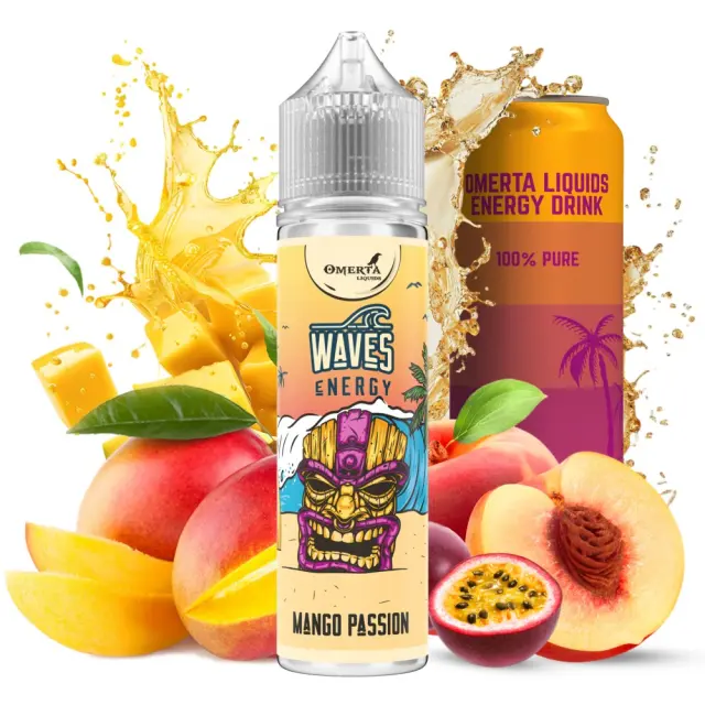 Mango Passion 15ml (60ml) - Waves Energy by Omerta