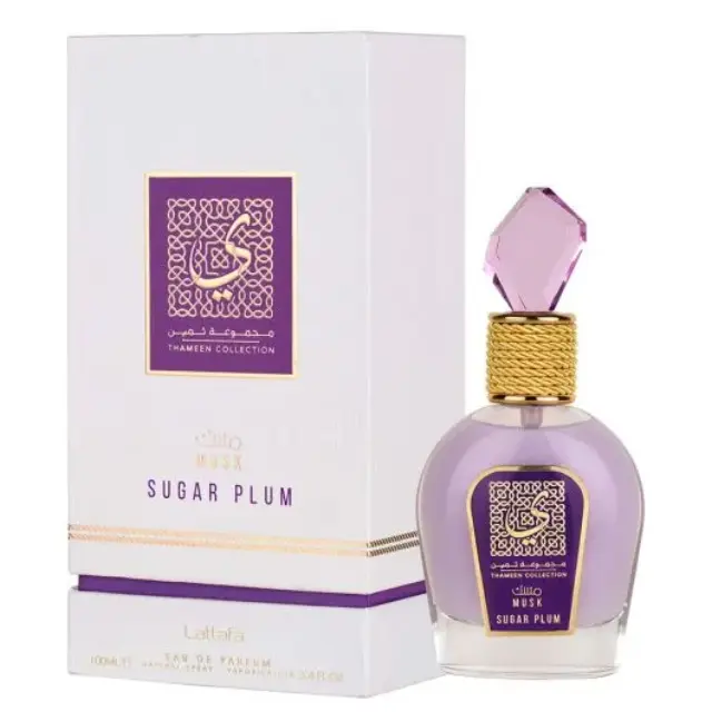 Lattafa Thameen Collection Musk Sugar Plum Eau De Parfum Γυναικείο Άρωμα 100ml
