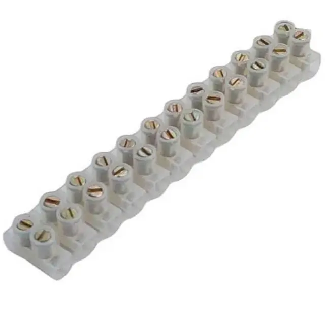 Ηλεκτρική κλέμα 12P 1.9mm² λευκή 15Α