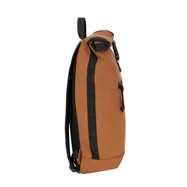 New Rebels Mart New York Roll-Top Backpack (L): Cognac 3