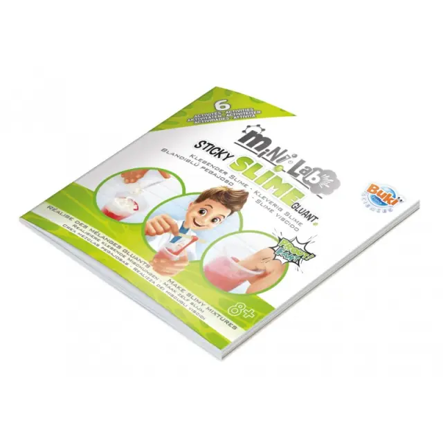 Buki France Εκπαιδευτικό Παιχνίδι Mini Lab Sticky Slime (8+ ετών) 3007 3