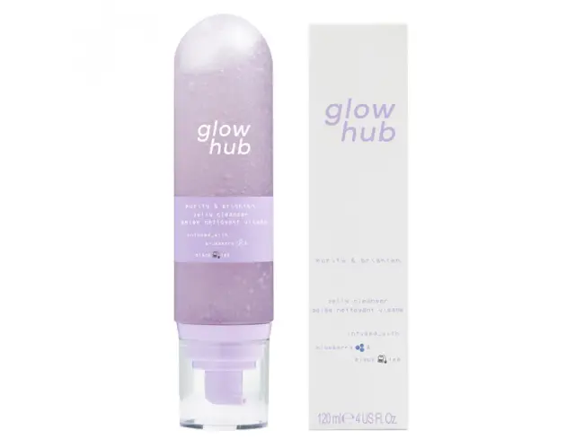 GLOW HUB PURIFY & BRIGHTEN JELLY CLEANSER 120ML 2