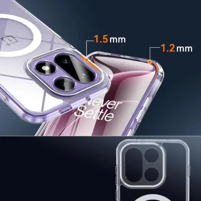 Tech-protect Flexair Hybrid Magsafe Oneplus 15 Clear 2