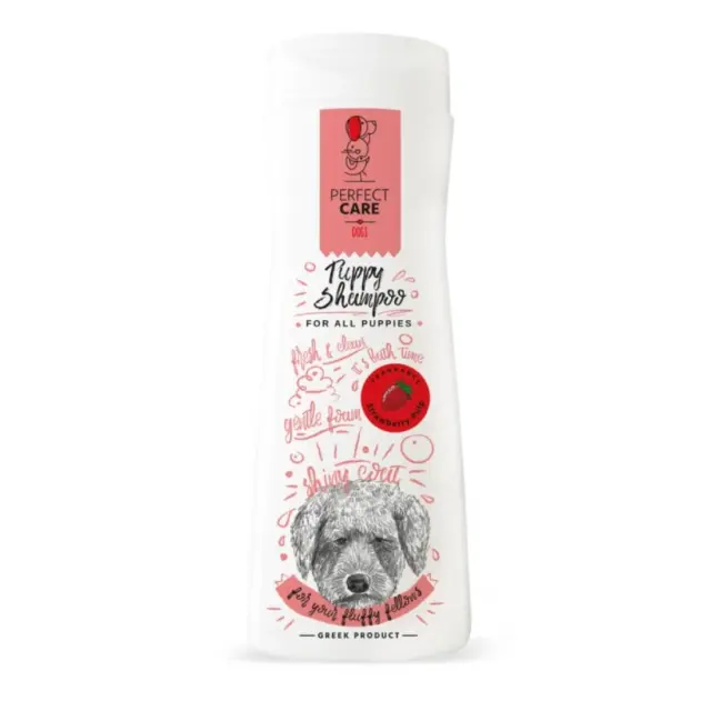 Perfect Care Strawberry Pulp Σαμπουάν για Κουτάβια 400ml Μονόχρωμο