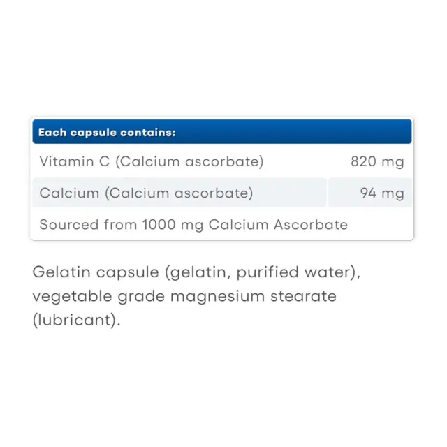 Natural Factors Vitamin C Calcium Ascorbate 1000 mg 2