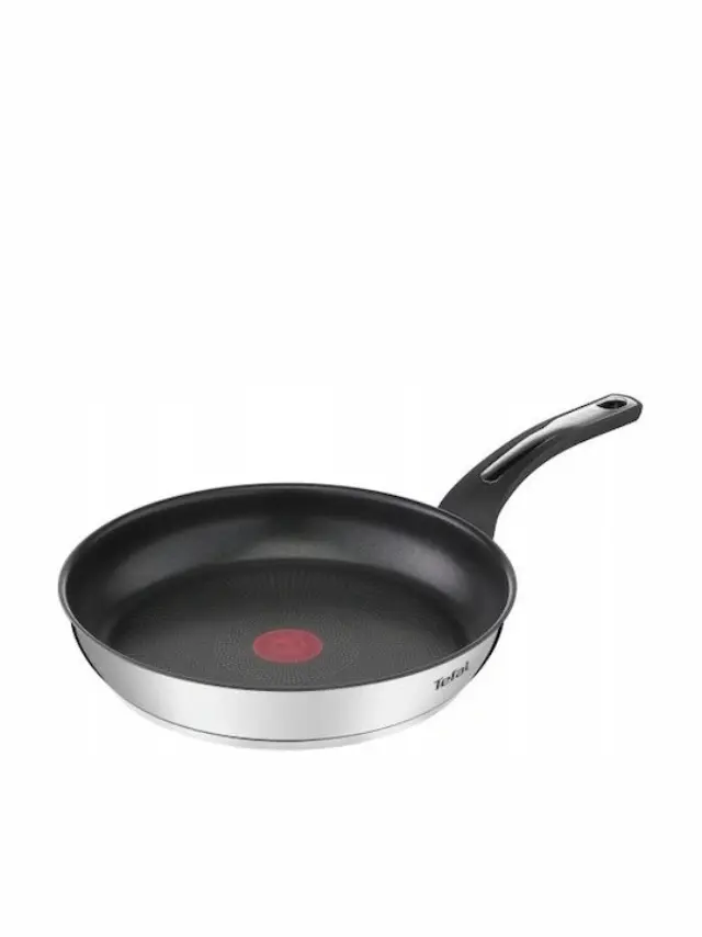 Tefal Emotion Τηγάνι από Ανοξείδωτο Ατσάλι με Αντικολλητική Επίστρωση 24cm E30004