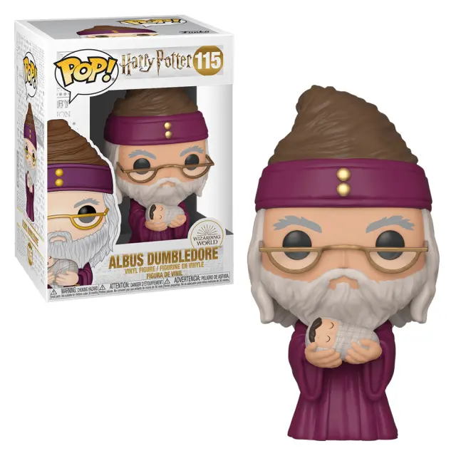 Funko POP! Harry Potter - Dumbledore w/ Baby Harry #115