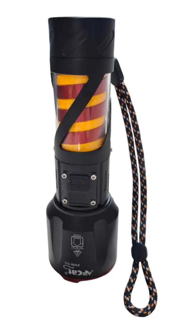 Επαναφορτιζόμενος φακός LED - Dual - 2309-TG - 418431 2