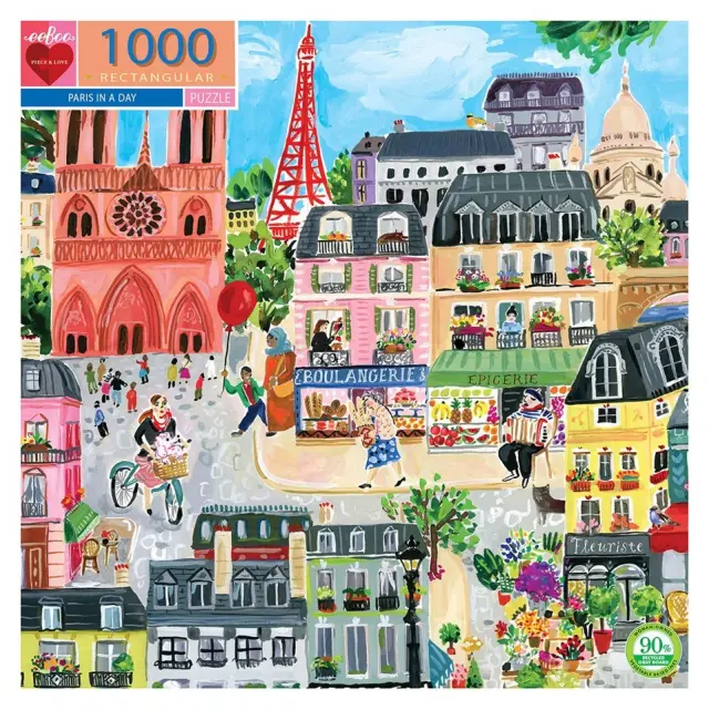 eeBo- Puzzl- Paris in a Day EPZTPD2