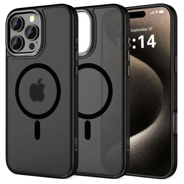 TECH-PROTECT MAGMAT MAGSAFE IPHONE 16 PRO MAX BLACK
