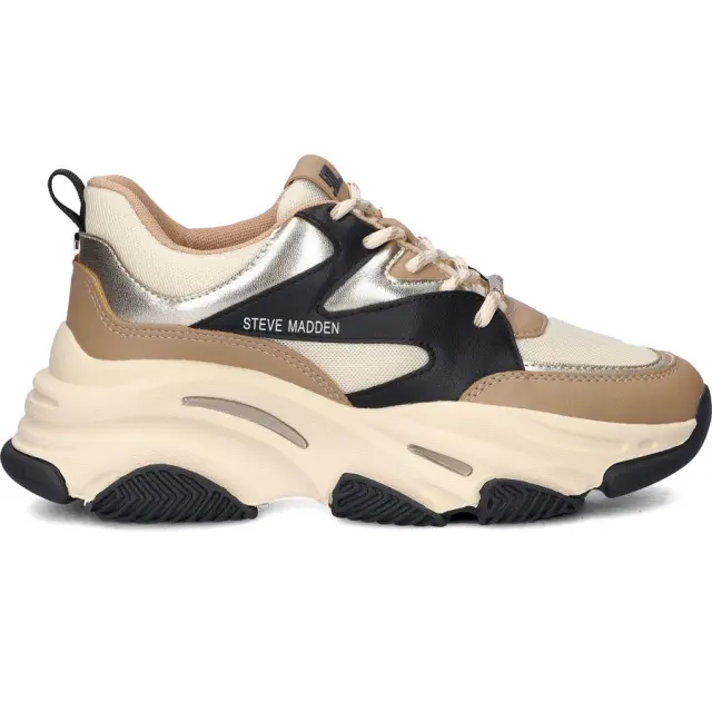 Γυναικεία Sneakers Steve Madden 11004678-338 Χακί/Μαύρα Λαδί - 36