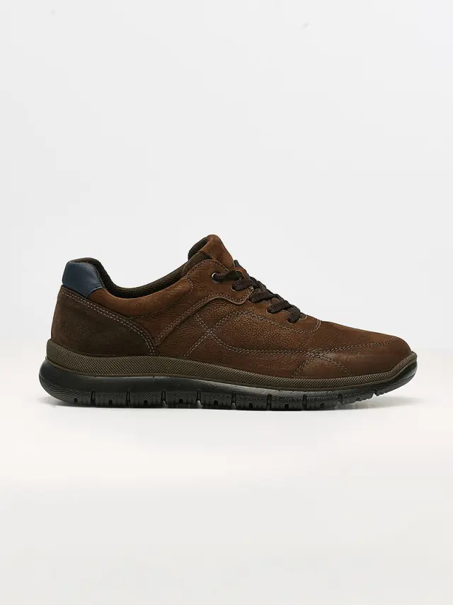 Imac Sneakers Ανδρικό δέρμα Nubuck Καφέ IMA/452680 NABUK/CAFFE 2