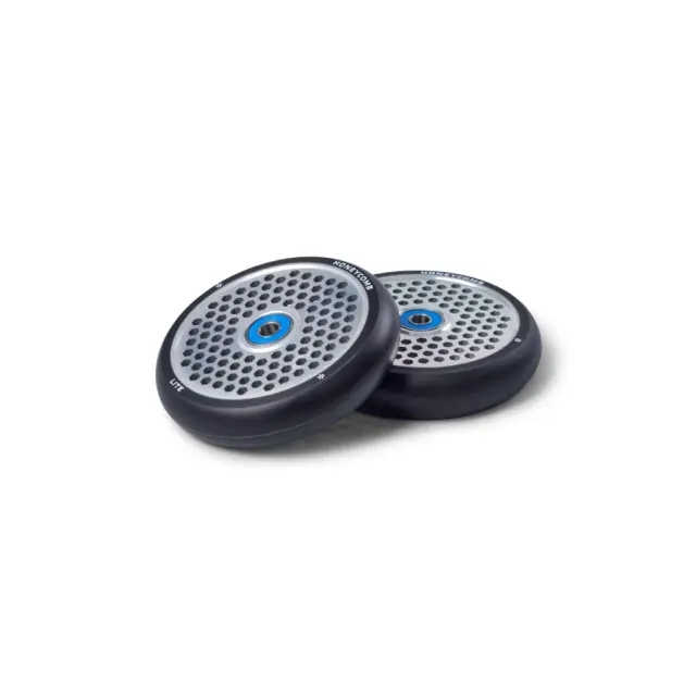 Union Honeycomb Lite Freestyle Scooter Wheel 110 - Black/Silver 3