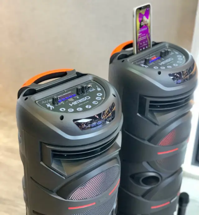 Φορητό ηχείο subwoofer με μικρόφωνο Karaoke - QS-8208 - KMS - 260714 2