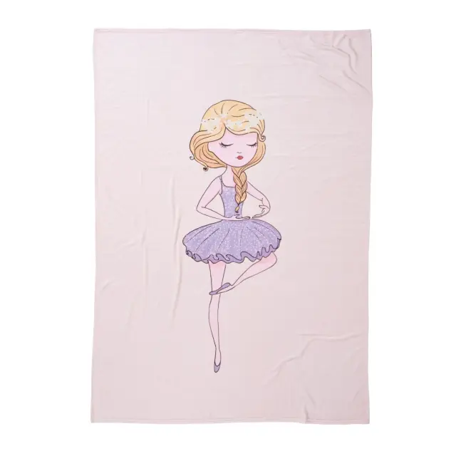 Κουβέρτα Αγκαλιάς 80Χ110 300gsm Fun Das Home 4913 Pink-Lilac 100% Πολυέστερ 3