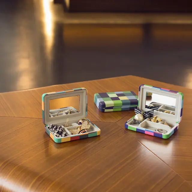 Θήκη για κοσμήματα Portable Jewelry Case OR104-A (1 τεμάχιο-τυχαία επιλογή χρώματος) 2