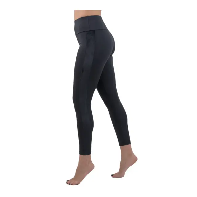 MyWrap Γυναικείο Κολάν Poly Velvet, Χρώμα Μαύρο 2