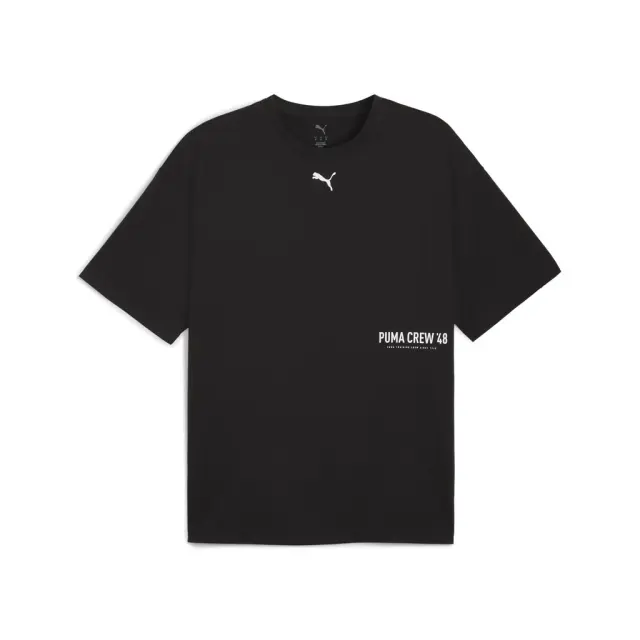 Puma M Graphic Oversize Tee Black 527626-01 - XL 2