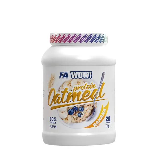 FA - Fitness Authority WOW! Protein Oatmeal Banana, 1 kg