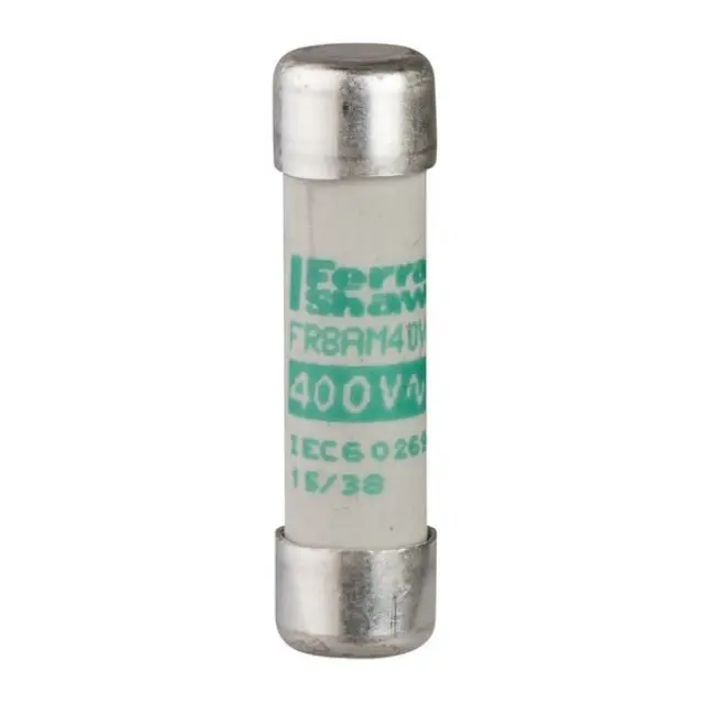 NFC cartridge fuses, TeSys GS, cylindrical 10mm x 38mm, fuse type aM, 400VAC, 32A, without striker