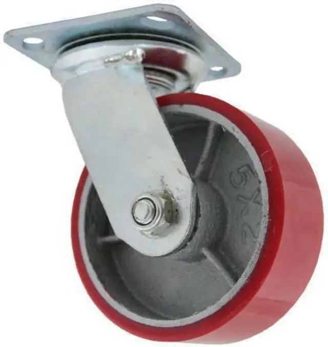 Ρόδα Περιστρεφόμενη PU 125 X 50 BT (040376)