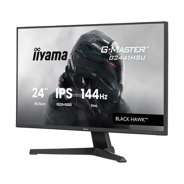 iiyama Monitor 24" G-Master G2441HSU-B1 Black Hawk IPS FHD (G2441HSU-B1) 2