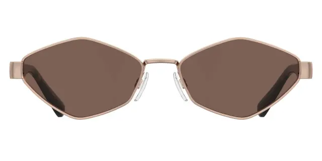 Moschino Unisex Γυαλιά Ηλίου με Χρυσό Σκελετό και Χρυσό Φακό MOL101/S DDB/4S 2