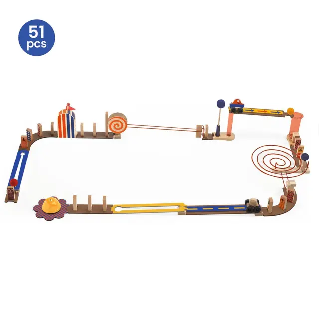 Djeco Κατασκευή Ντόμινο Zig & Go 51τεμ. 5-99 ετών 05650 2