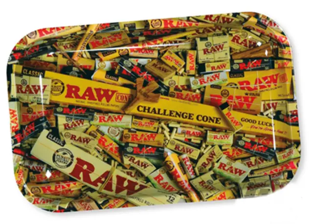 Raw Rolling Tray Δίσκος «Mixed Products» Small (17x27cm)