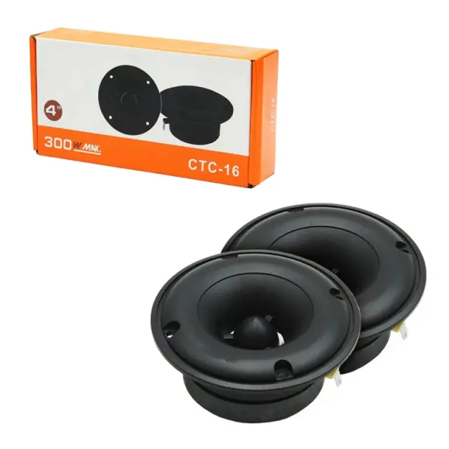 PerVoi Σετ Ηχεία Αυτοκινήτου 4" 300W 35w RMS CTC-16G - Tweeter Car Speaker 014359
