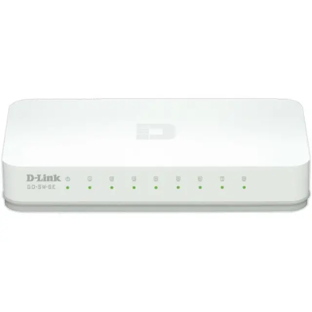 D-Link GO-SW-8E Unmanaged L2 Switch με 8 Θύρες Ethernet