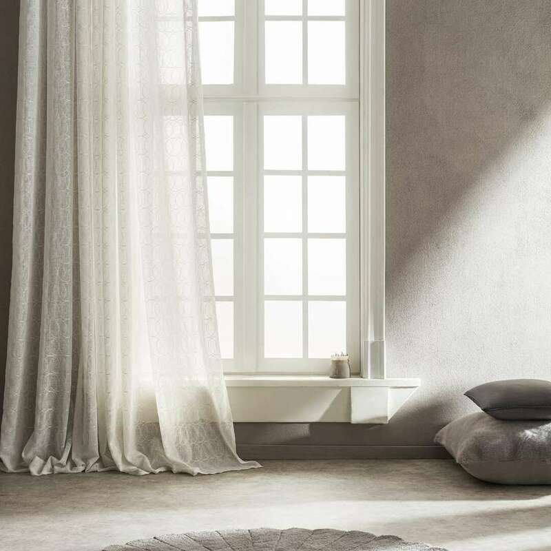 ΚΟΥΡΤΙΝΑ ΜΕ ΤΡΟΥΚΣ 140X 280CM GOFIS HOME ORBIS Off White 908/ 05