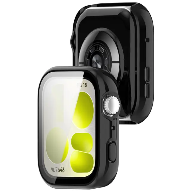 Techsuit - Defense360 Pro + Screen Protector - Huawei Watch Fit 5 - Black 2