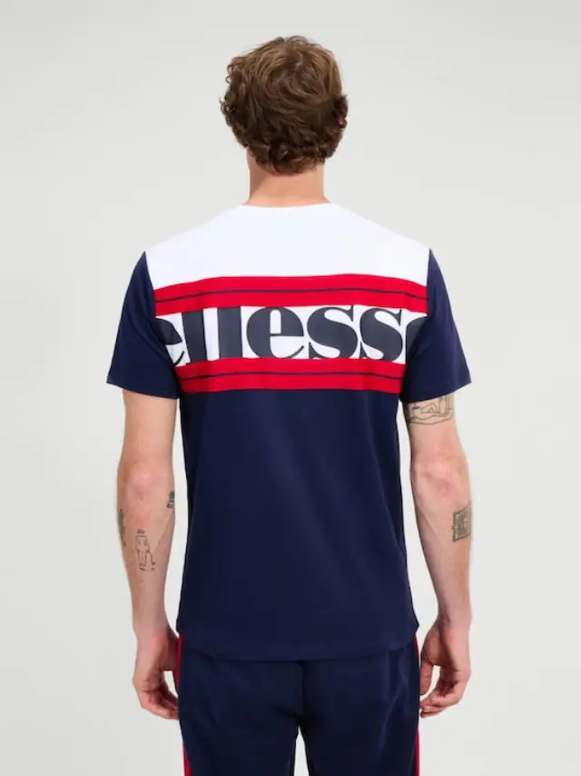 Ellesse T-Shirt White Navy Κοντομάνικο Ανδρικό White Navy - L 2