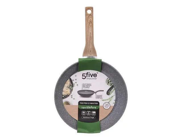 Τηγάνι 5five Nature με αντικολλητική επίστρωση - 26cm 111002A 2