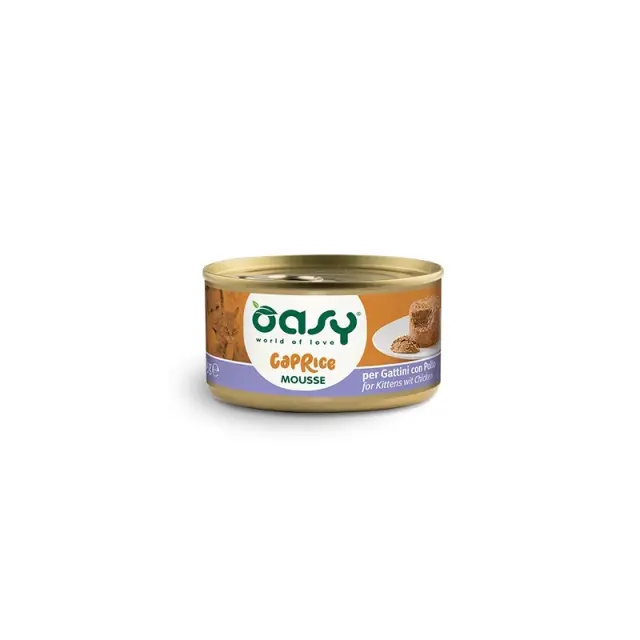 Oasy Grain Free Kitten Mousse 85gr Μονόχρωμο