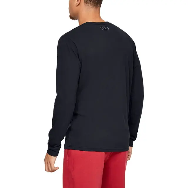 Under Armour Sportstyle Long Sleeve (1329585-001) - Μαύρο - L 2