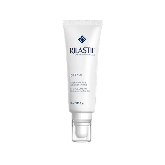 Rilastil Difesa Sterile Cream Στείρα Κρέμα με προστατευτική, καταπραϋντική, μαλακτική + ενυδατική δράση, 50ml 2