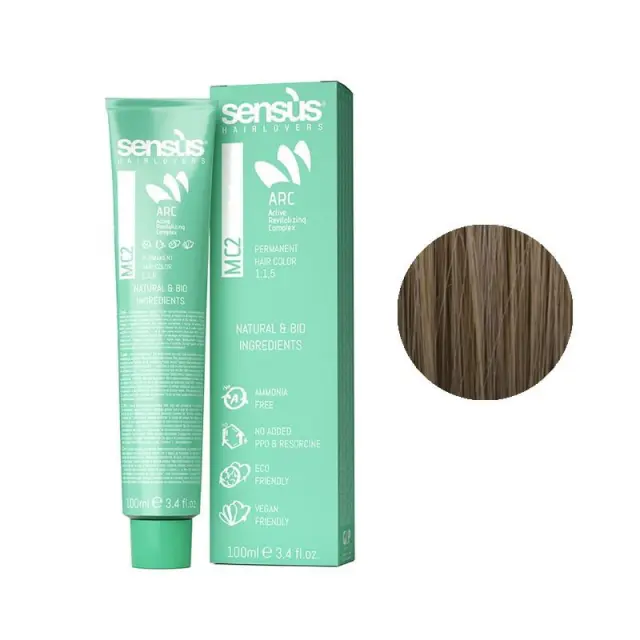 Sensus MC2 Permanent Hair Color 7.00 Intense Blonde 100ml - (μόνιμη βαφή χωρίς αμμωνία έντονο ξανθό)