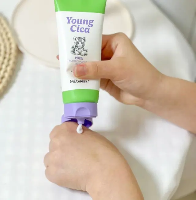 Medi-Peel Young CICA PDRN Trouble Soothing Cream Καταπραϋντική Κρέμα 80ml 3