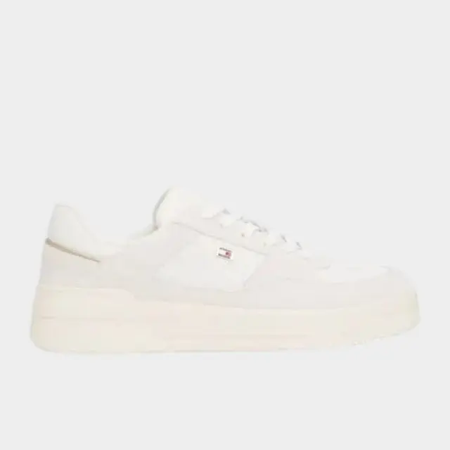 Tommy Hilfiger - Γυναικεία Sneakers Essential Basket FW0FW08456-YBL Εκρού - 41