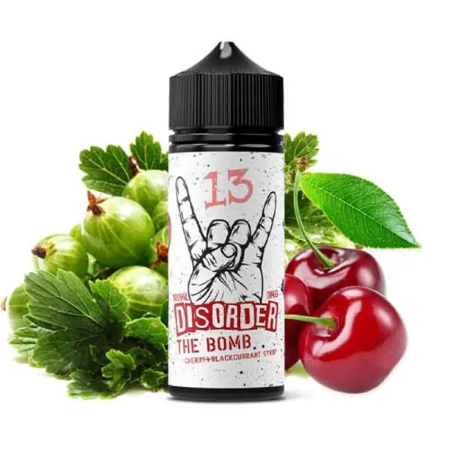 Vape Distillery Disorder The Bomb (Cherry & Blackcurrant Syrup) 30ml/120ml