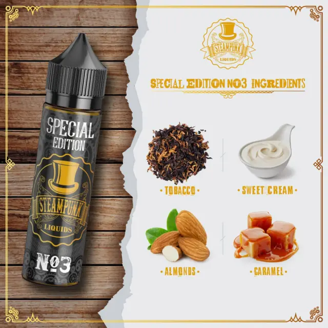 Steampunk Flavor Shot Special Edition No3 20ml/60ml 60ml 2