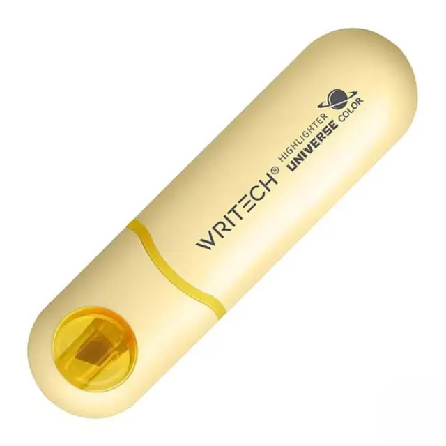 Writech Μαρκαδόρος Υπογράμμισης Πλακέ 1-5.5mm Astronaut Pastel/Vintace Yellow (WRITECH)