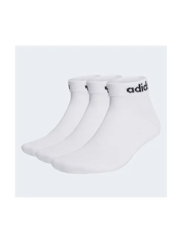 Adidas Linear Socks White HT3457 - 46-48 2