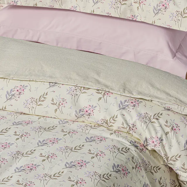 Σετ Σεντόνια Μονά με Λάστιχο 3 Τεμαχίων Das Home 9703 Cream 120x200+35 2