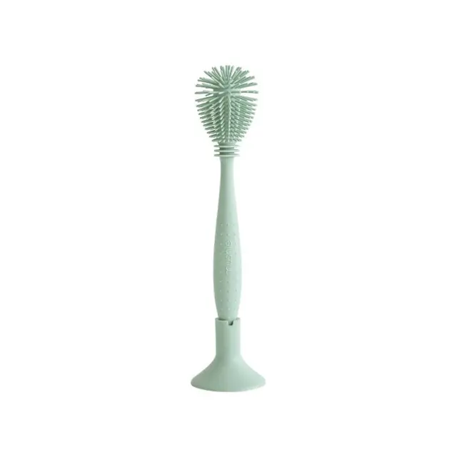 Βούρτσα Σιλικόνης για Μπουκάλια Cambridge Blue - Mushie
