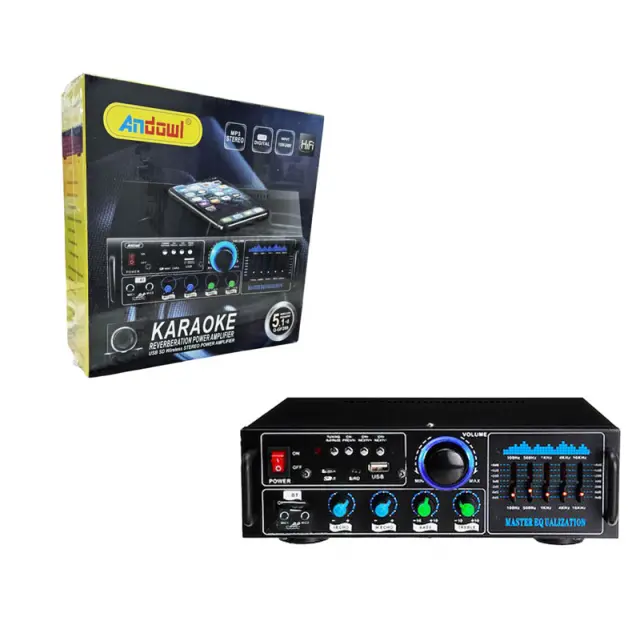 Andowl Ενισχυτής με λειτουργία Karaoke Q-GF289 - Karaoke Reverberation Power Amplifier 076027