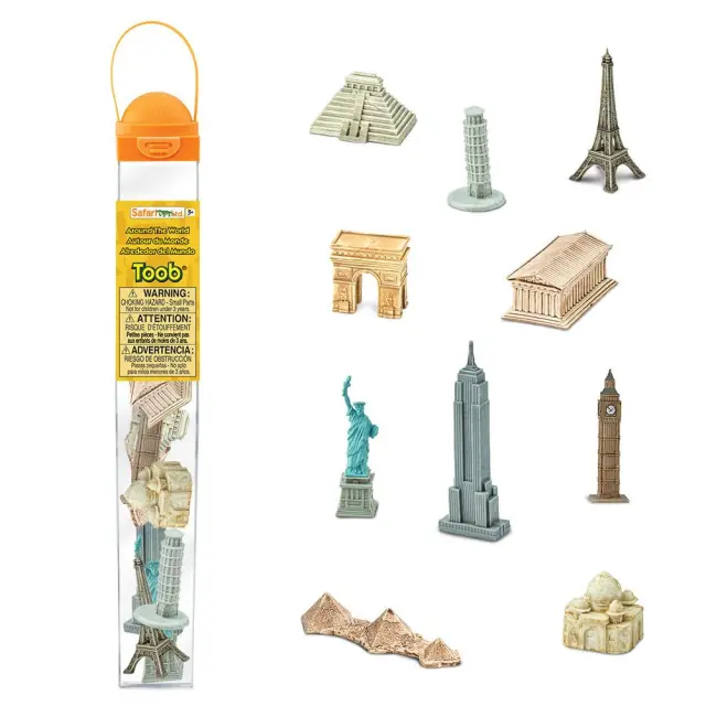 Safari Ltd Μινιατούρες Around The World TOOB Αξιοθέατα του Κόσμου (3+ ετών) 679604